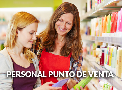 Personal Punto de Venta